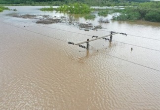 Rede de distribuição submersa no Rio Grande do Sul/ Créditos divulgação Copel