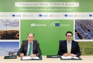 Banco Europeu e Iberdrola assinam acordo para financiar 2,2 GW e acelerar a transição energética