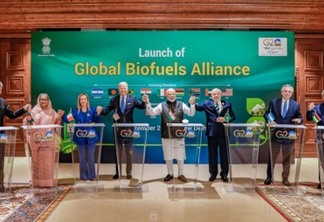 Nova Delhi, Índia, 09.09.2023 – Presidente da República, Luiz Inácio Lula da Silva, durante o ato de Lançamento da Aliança Global de Biocombustíveis (GBA), no Bharat Mandapam. Nova Delhi – Índia. Foto Ricardo Stuckert/PR