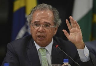 O ministro da Economia, Paulo Guedes, durante Plenária de Prefeitos da 75a Reunião Geral da FNP, fala sobre a Reforma da Previdência.