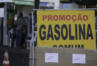 Posto fechado em Brasília com o estoque de combustíveis e gás de cozinha zerados.Foto Fabio Rodrigues Pozzebom/Agência Brasil
