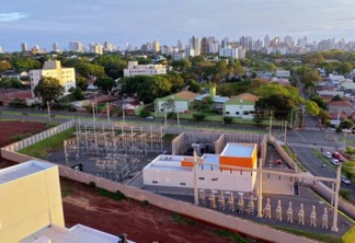 Copel – energia elétrica – Subestação Ingá, na Vila Esperança, em Maraingá.