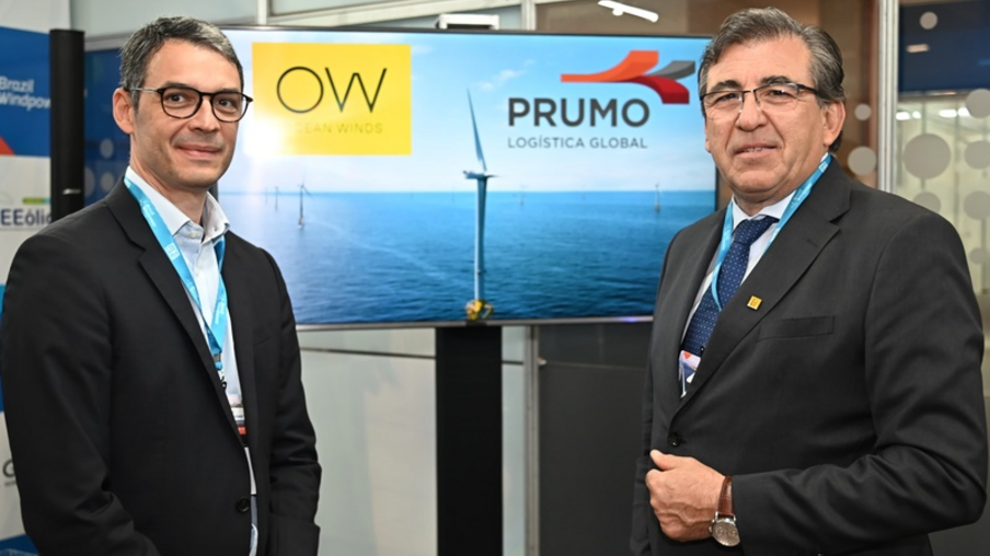 Prumo e Ocean Winds firmam acordo para eólica offshore no Porto do Açu